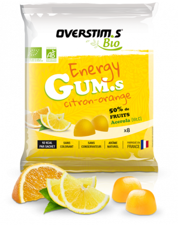 ENERGY GUMS BIO Citron-Orange
